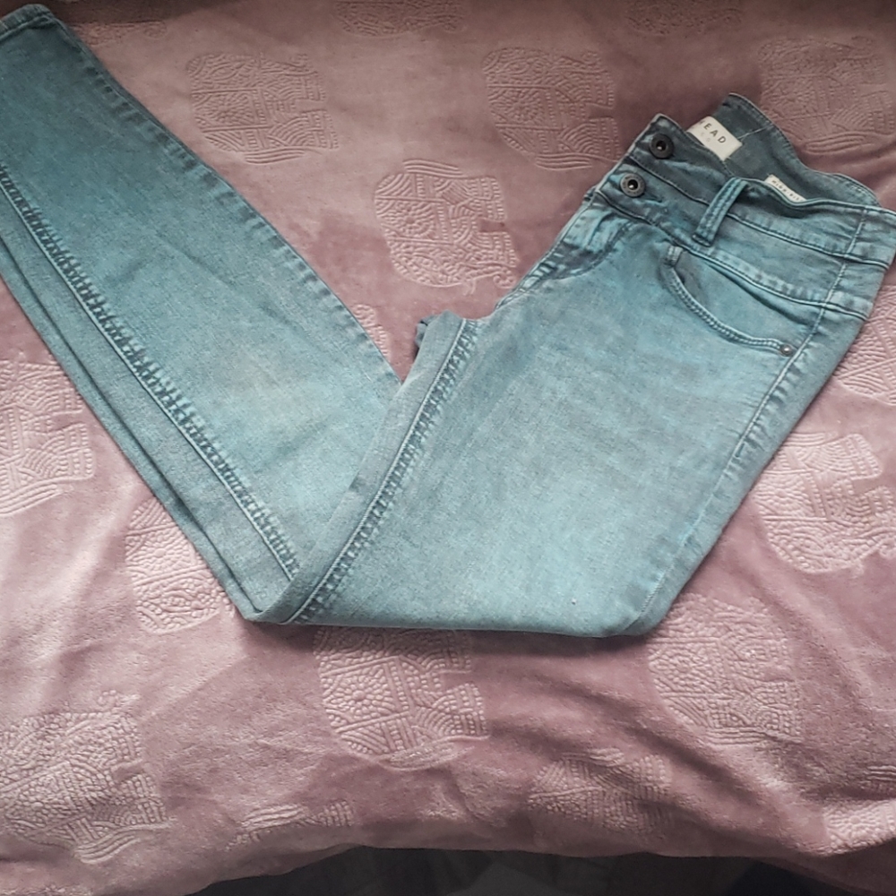 Bullhead Denim Co. Teal jeggings